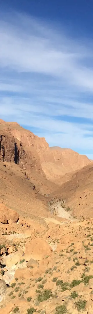 Wanderung durch die Todra-Schlucht